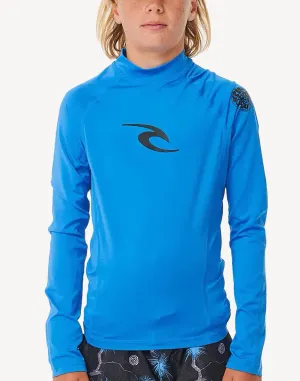 Boys Brand Wave UPF 50  Long Sleeve Swim Shirt