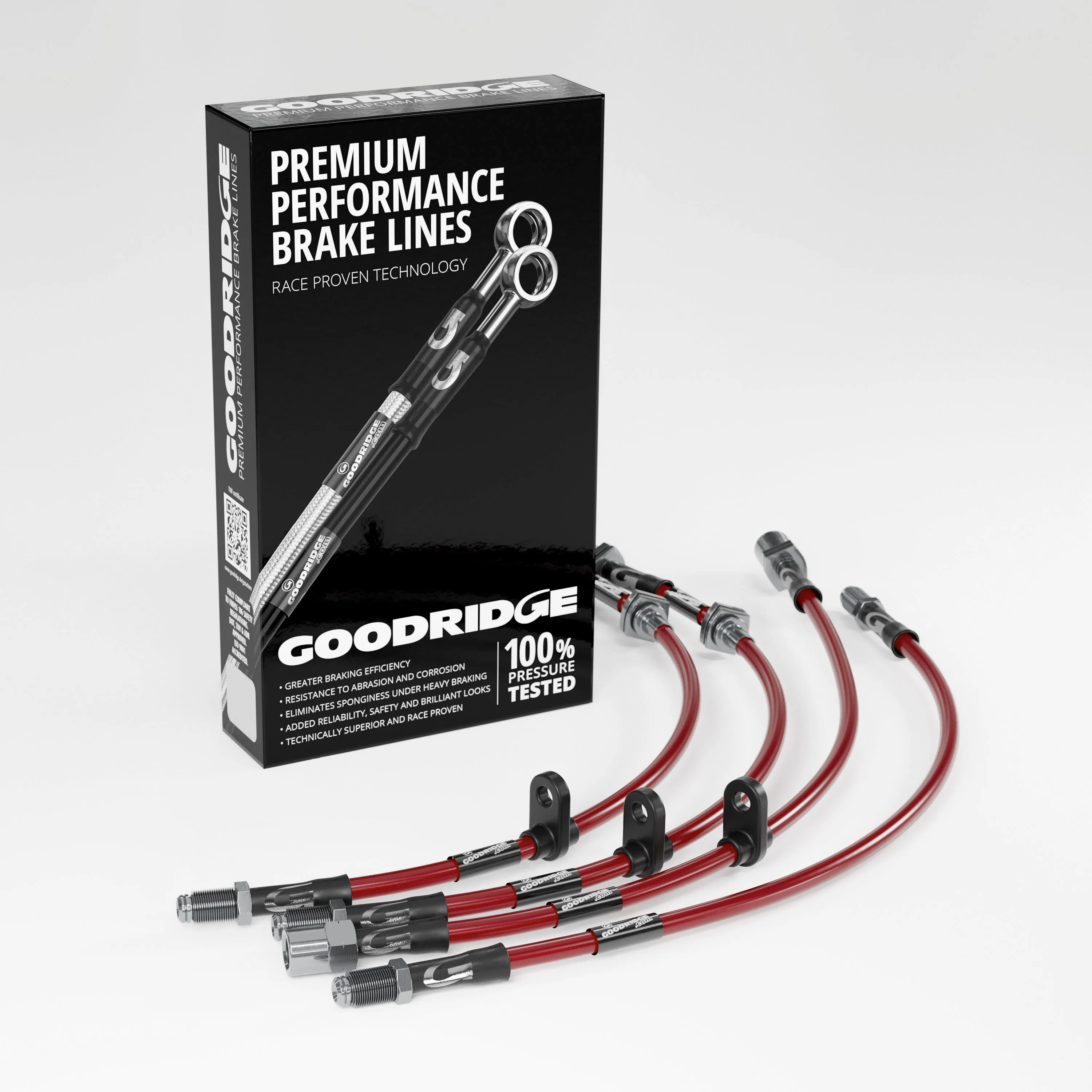 BRAKE HOSE KIT FOR AUDI A3 CONVERTIBLE (8V7, 8VE) 1.8 TFSI PR NO. 0N1 05/2014-07/2016