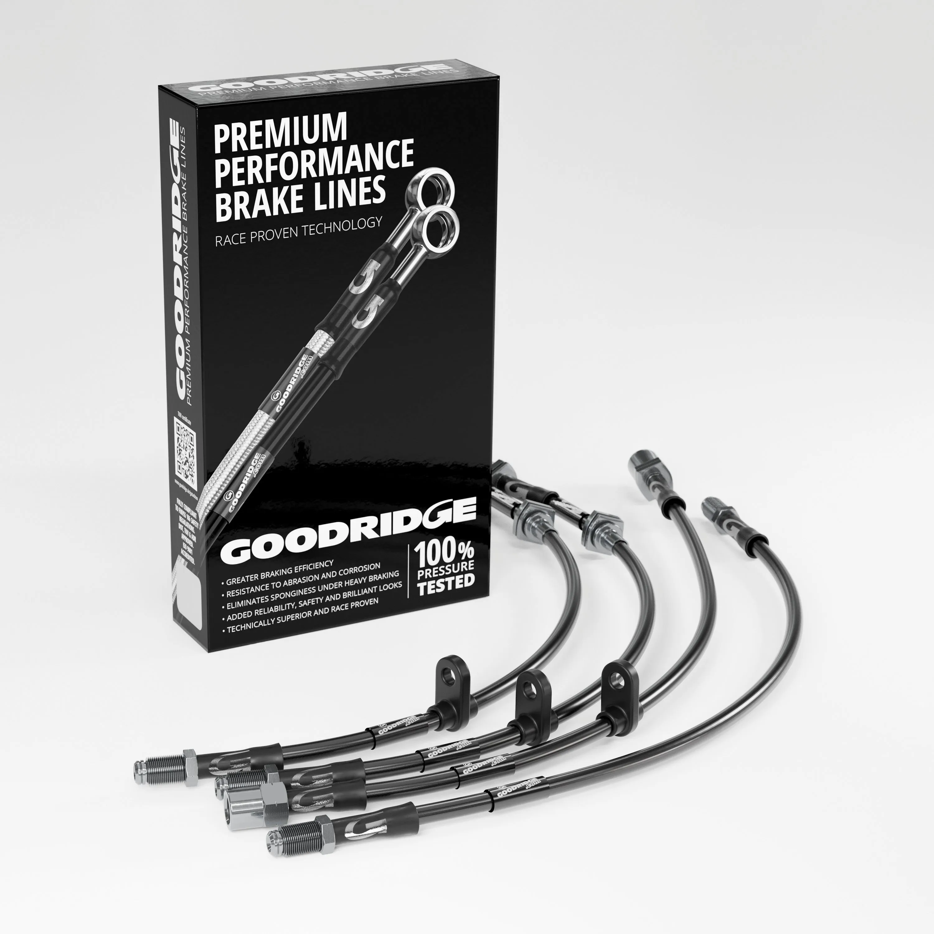 BRAKE HOSE KIT FOR AUDI A3 CONVERTIBLE (8V7, 8VE) 1.8 TFSI PR NO. 0N1 05/2014-07/2016