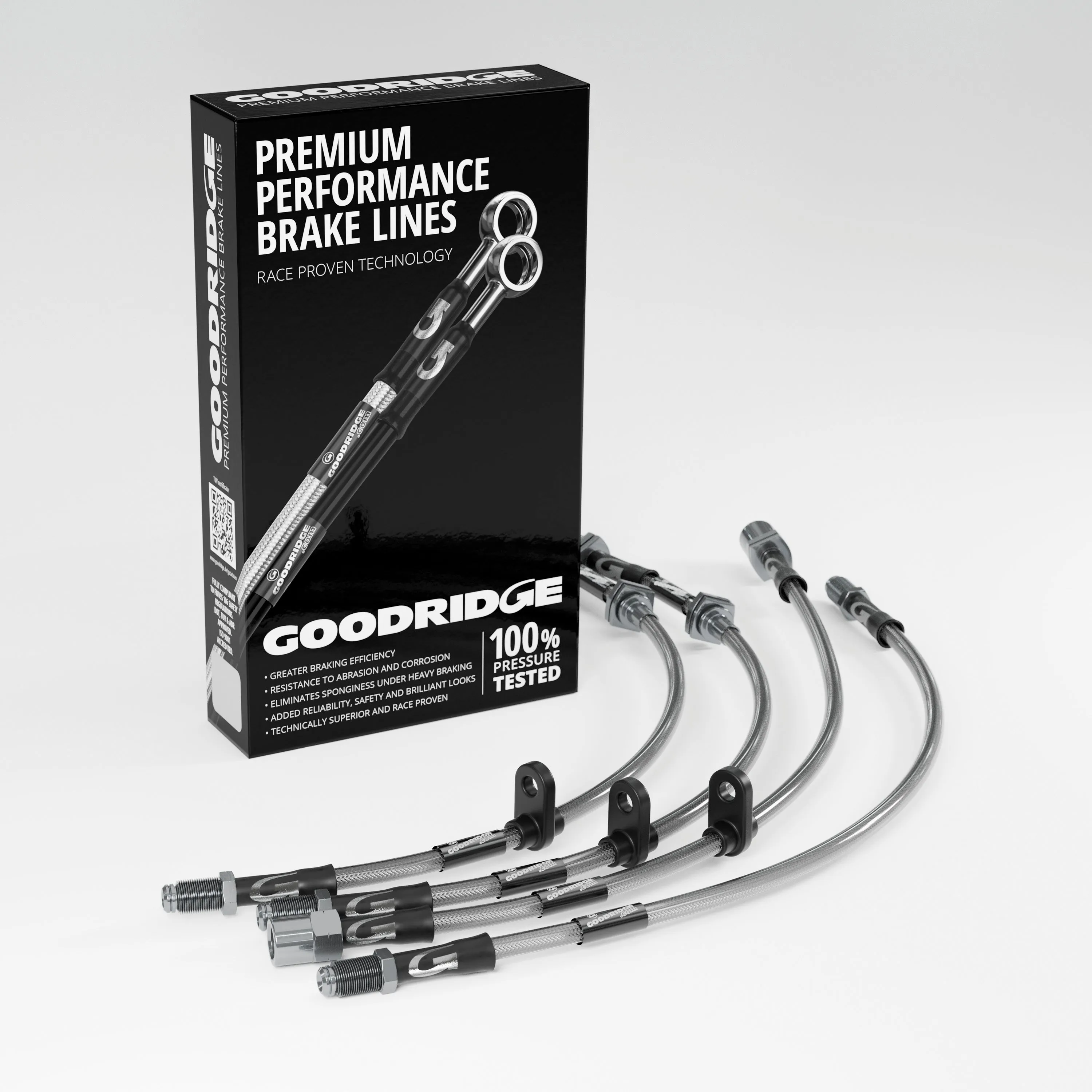 BRAKE HOSE KIT FOR AUDI A3 CONVERTIBLE (8V7, 8VE) 1.8 TFSI QUATTRO PR NO. 0N1 03/2014-07/2016
