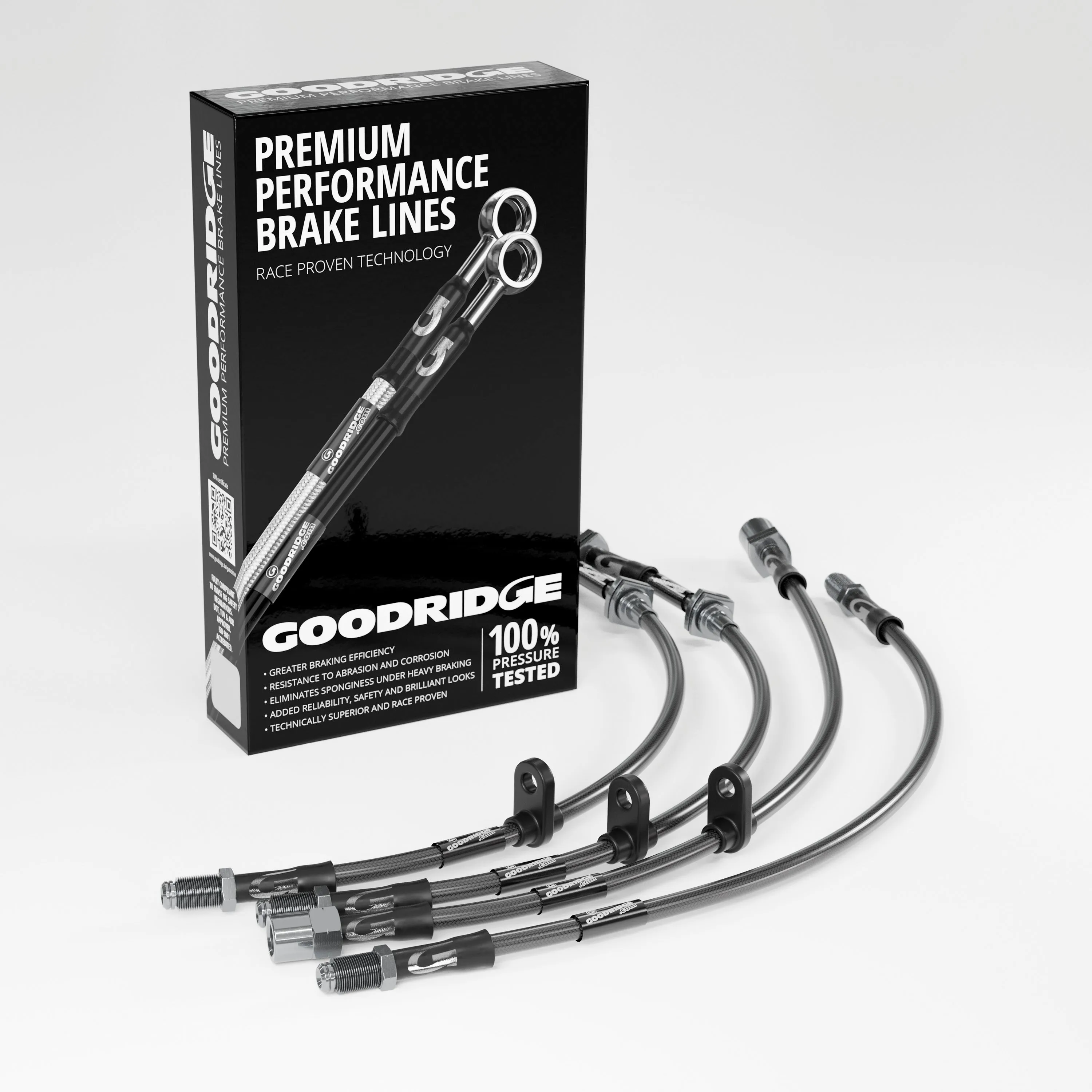 BRAKE HOSE KIT FOR AUDI A3 CONVERTIBLE (8V7, 8VE) 1.8 TFSI QUATTRO PR NO. 0N1 03/2014-07/2016