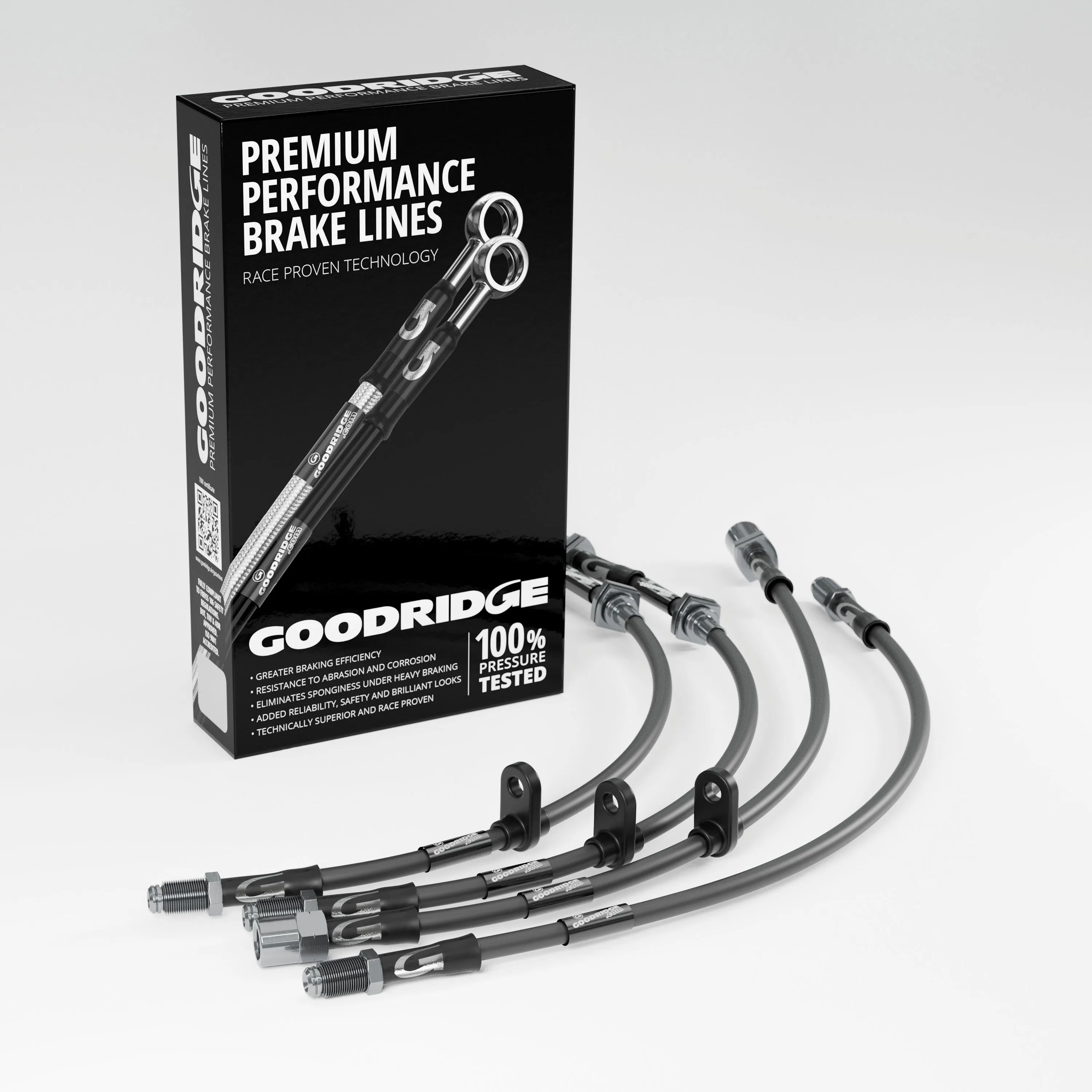BRAKE HOSE KIT FOR AUDI A3 CONVERTIBLE (8V7, 8VE) 1.8 TFSI QUATTRO PR NO. 0N1 03/2014-07/2016