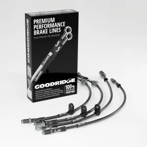 BRAKE HOSE KIT FOR AUDI A3 CONVERTIBLE (8V7, 8VE) 1.8 TFSI QUATTRO PR NO. 0N1 03/2014-07/2016