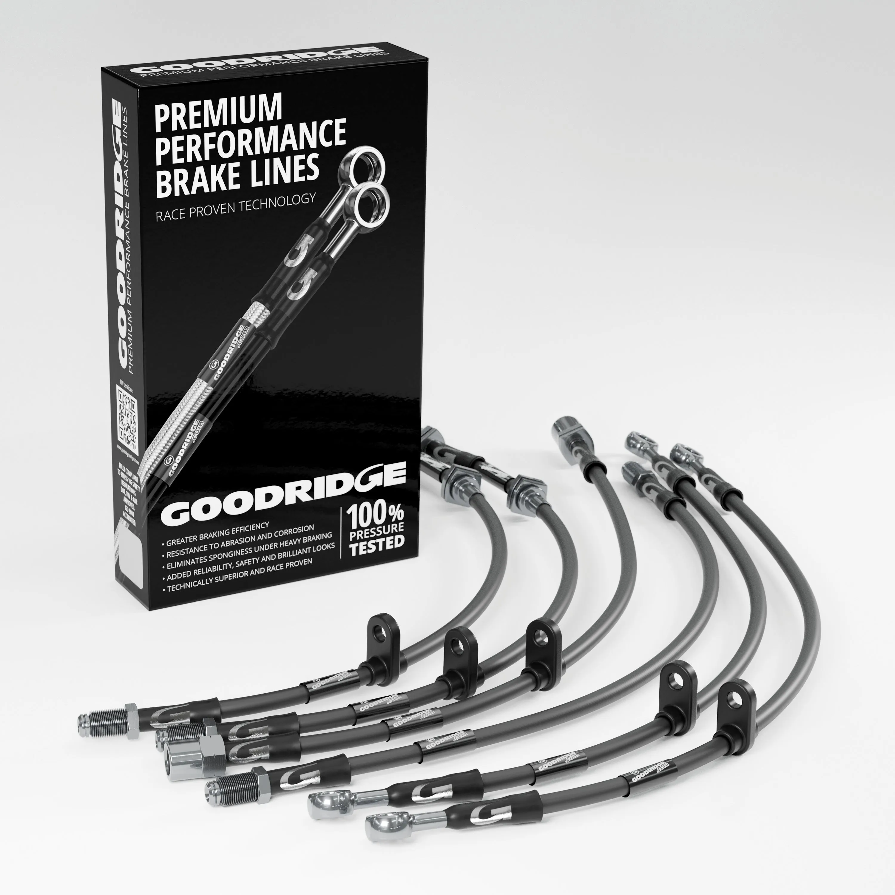 BRAKE HOSE KIT FOR VAUXHALL ASTRA CC 2.0 TURBO TWIN TOP CONVERTIBLE 2006-