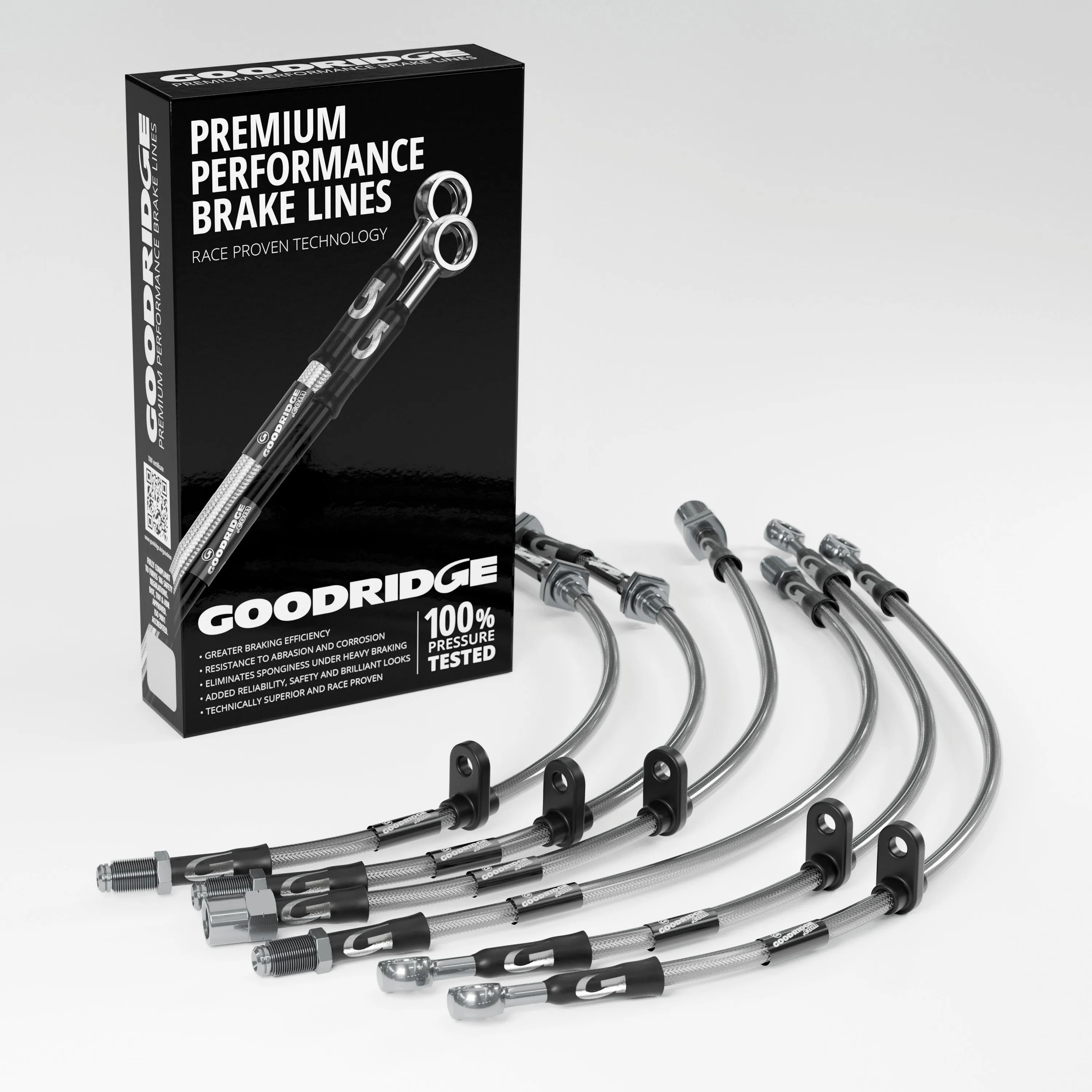 BRAKE HOSE KIT FOR VAUXHALL ASTRA CC 2.0 TURBO TWIN TOP CONVERTIBLE 2006-