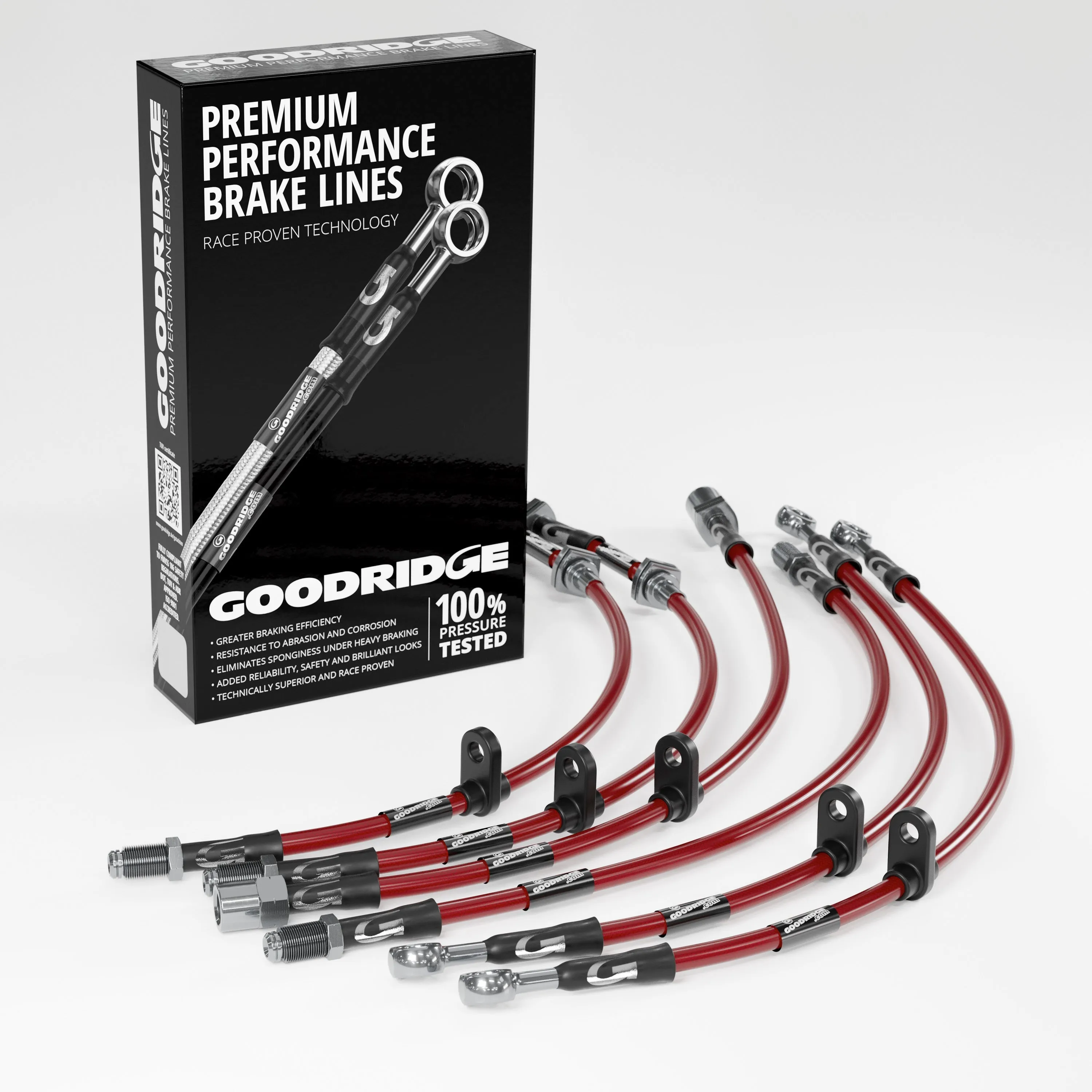 BRAKE HOSE KIT FOR VAUXHALL ASTRA MK4 CONVERTIBLE 'G' 2.2 REAR DISCS 2001-2006