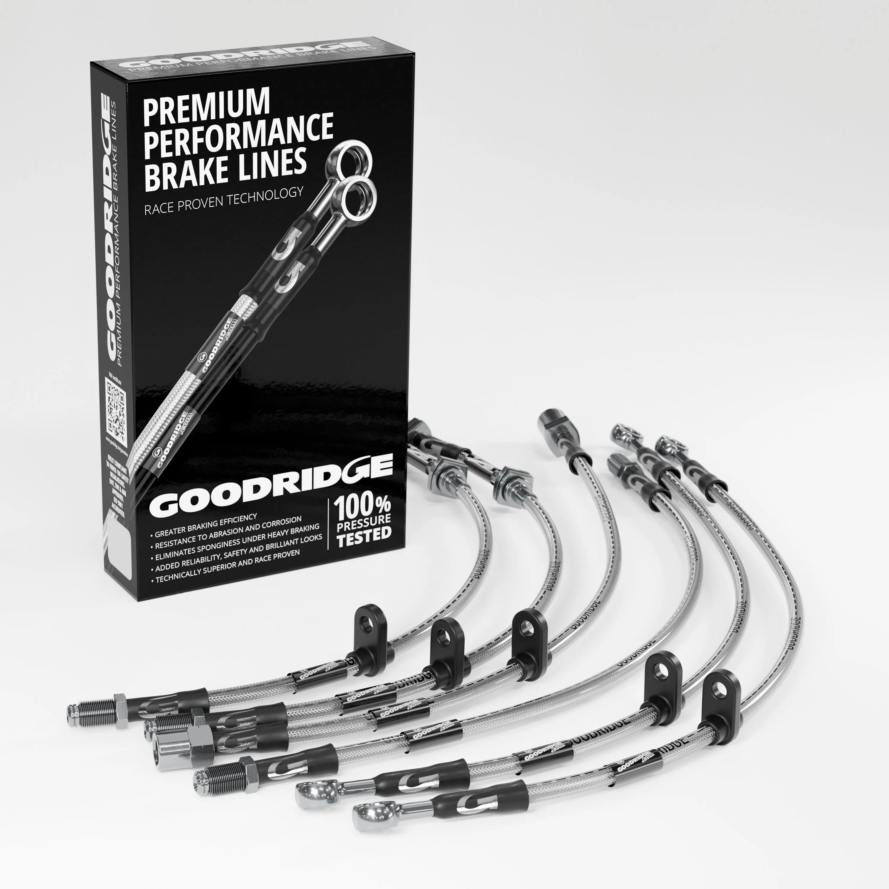 BRAKE HOSE KIT FOR VAUXHALL ASTRA MK4 CONVERTIBLE 'G' 2.2 REAR DISCS 2001-2006