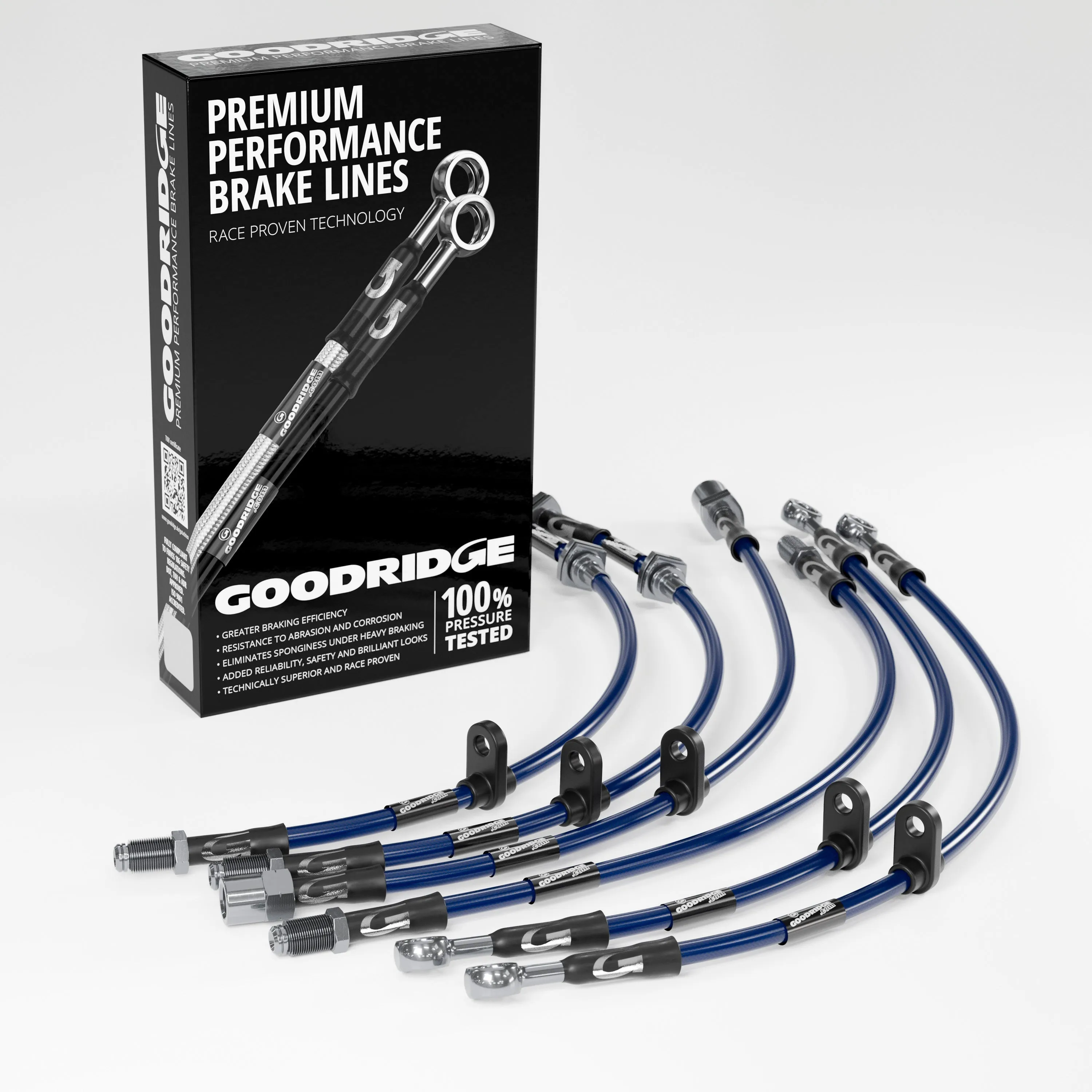 BRAKE HOSE KIT FOR VAUXHALL ASTRA MK4 CONVERTIBLE 'G' 2.2 REAR DISCS 2001-2006