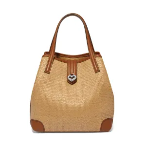 Brighton Athena Straw Large Tote