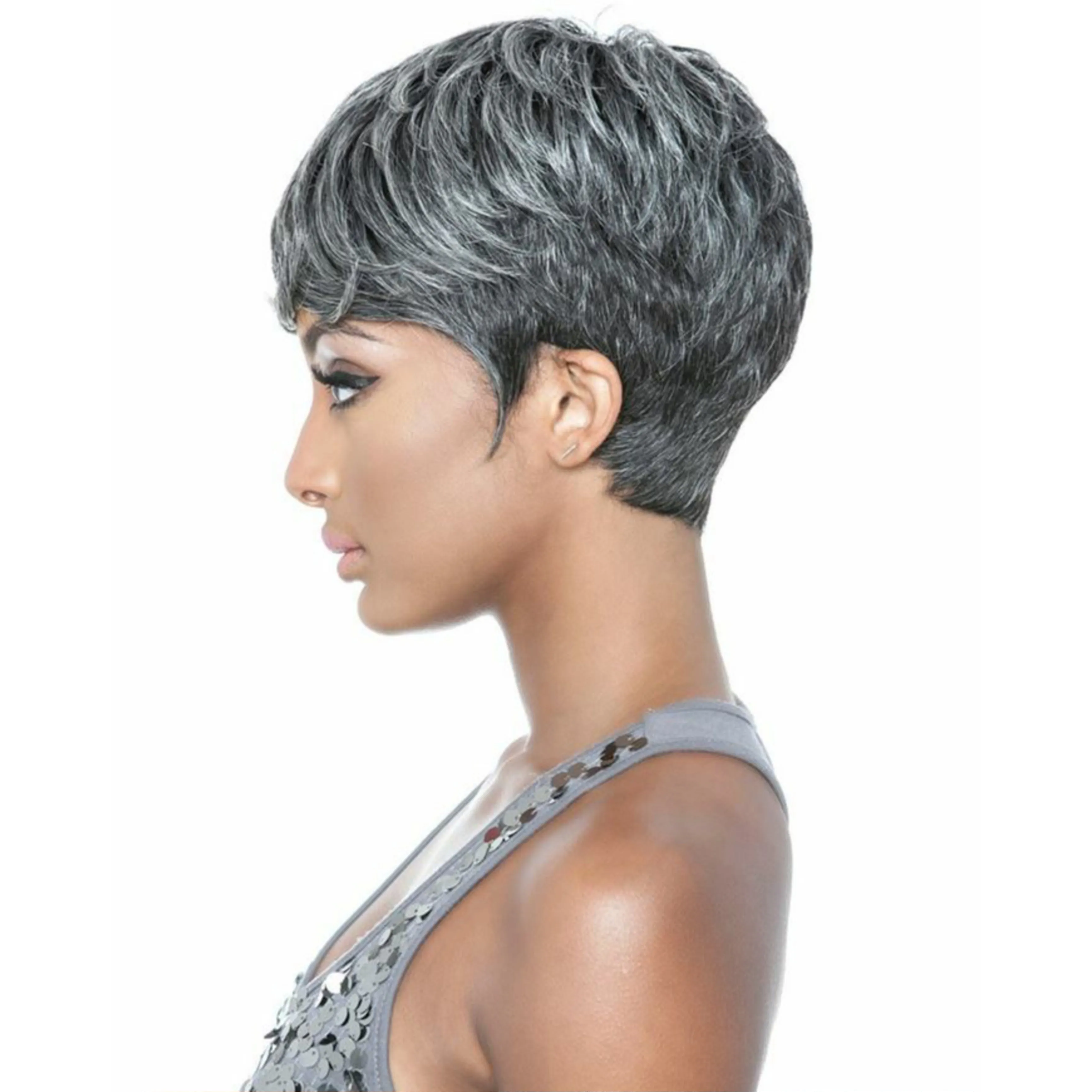Brown Sugar Mrs. Brown Full Cap Wig (Style: THE CHANTELS)