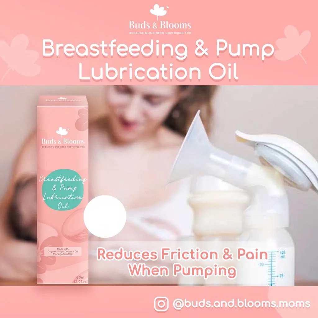 Buds & Blooms Breastfeeding Massage & Lubrication Oil 60ml