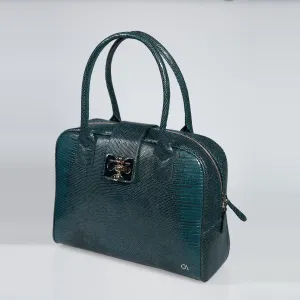 CA Custom Handbag; Custom Lizard "Vanessa" Handbag