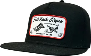 Cap #03OTA - Black flat brim w/patch