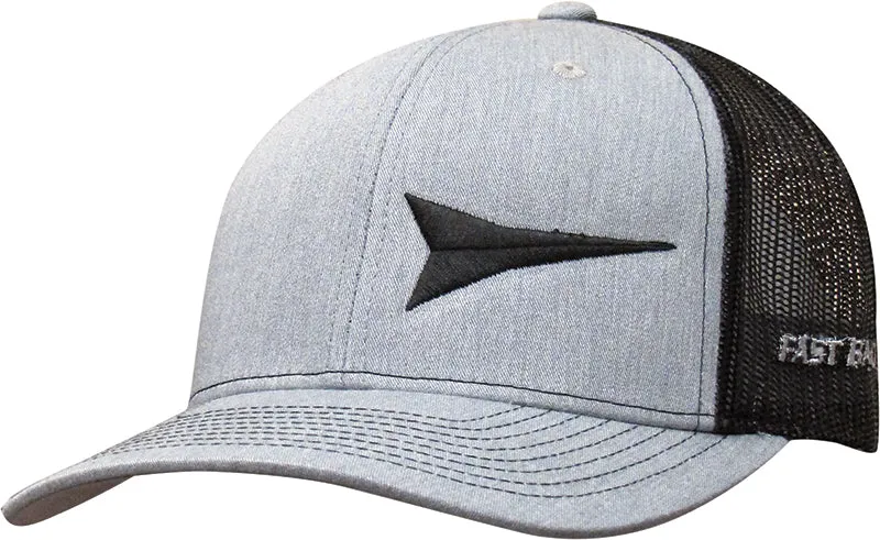 Cap #03RBW - Heather Grey / Black