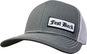 Cap #03RER - Charcoal / White / Patch