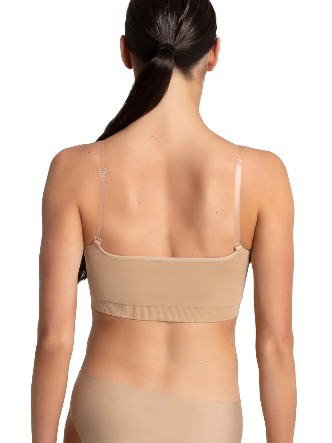 Capezio Seamless Convertible Longline Bra | Adult