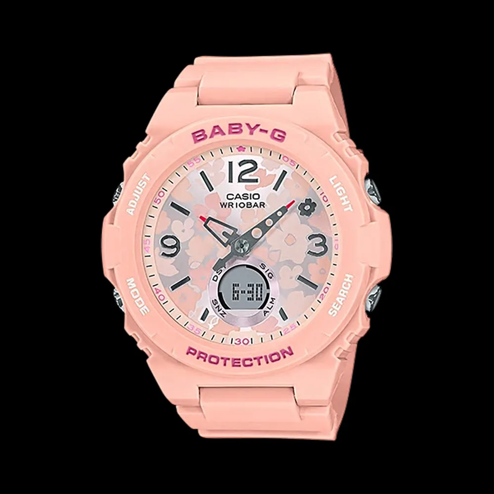 Casio Baby-G Ladies Analog-Digital Watch BGA-260FL-4ADR