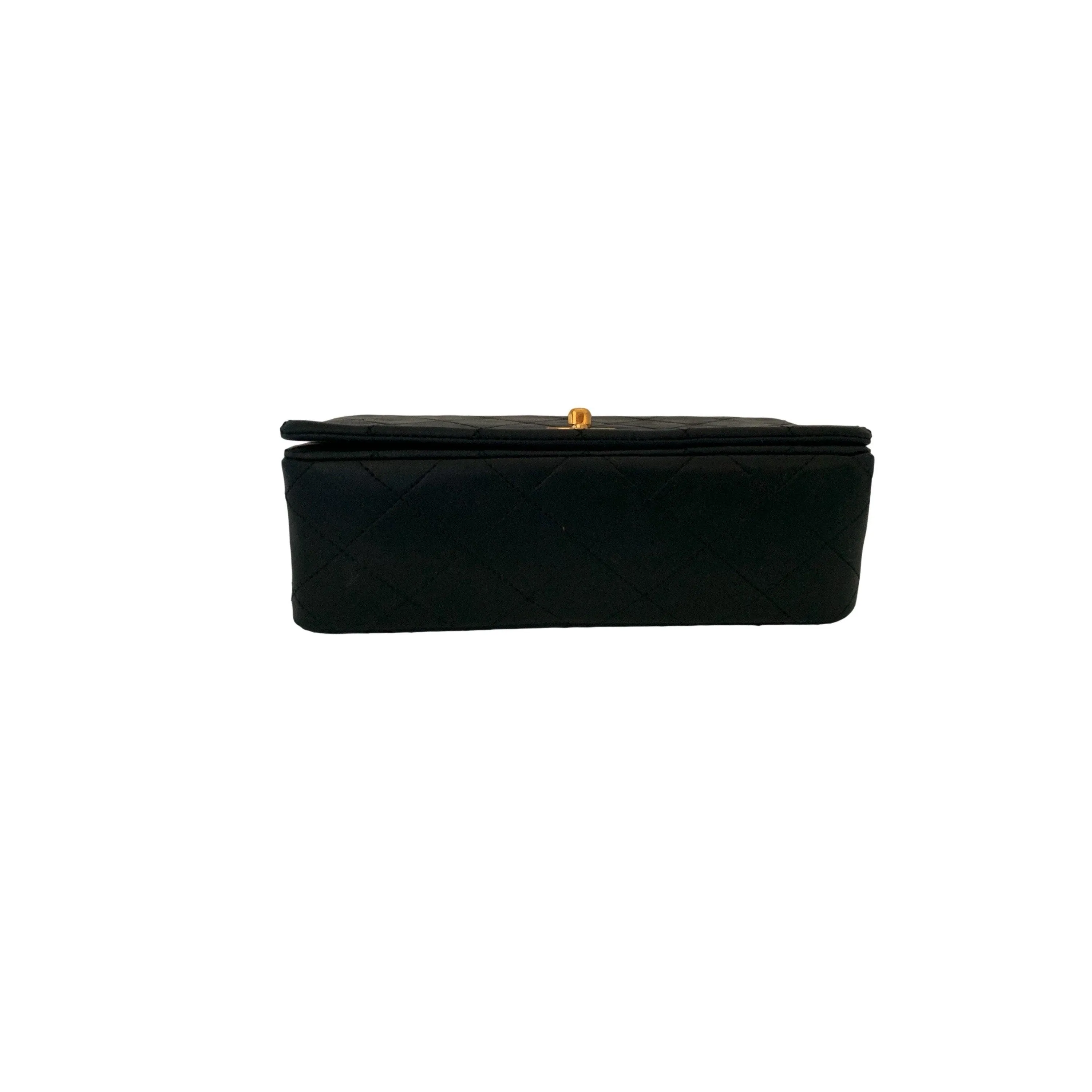 Chanel Black Lambskin Flap Bag