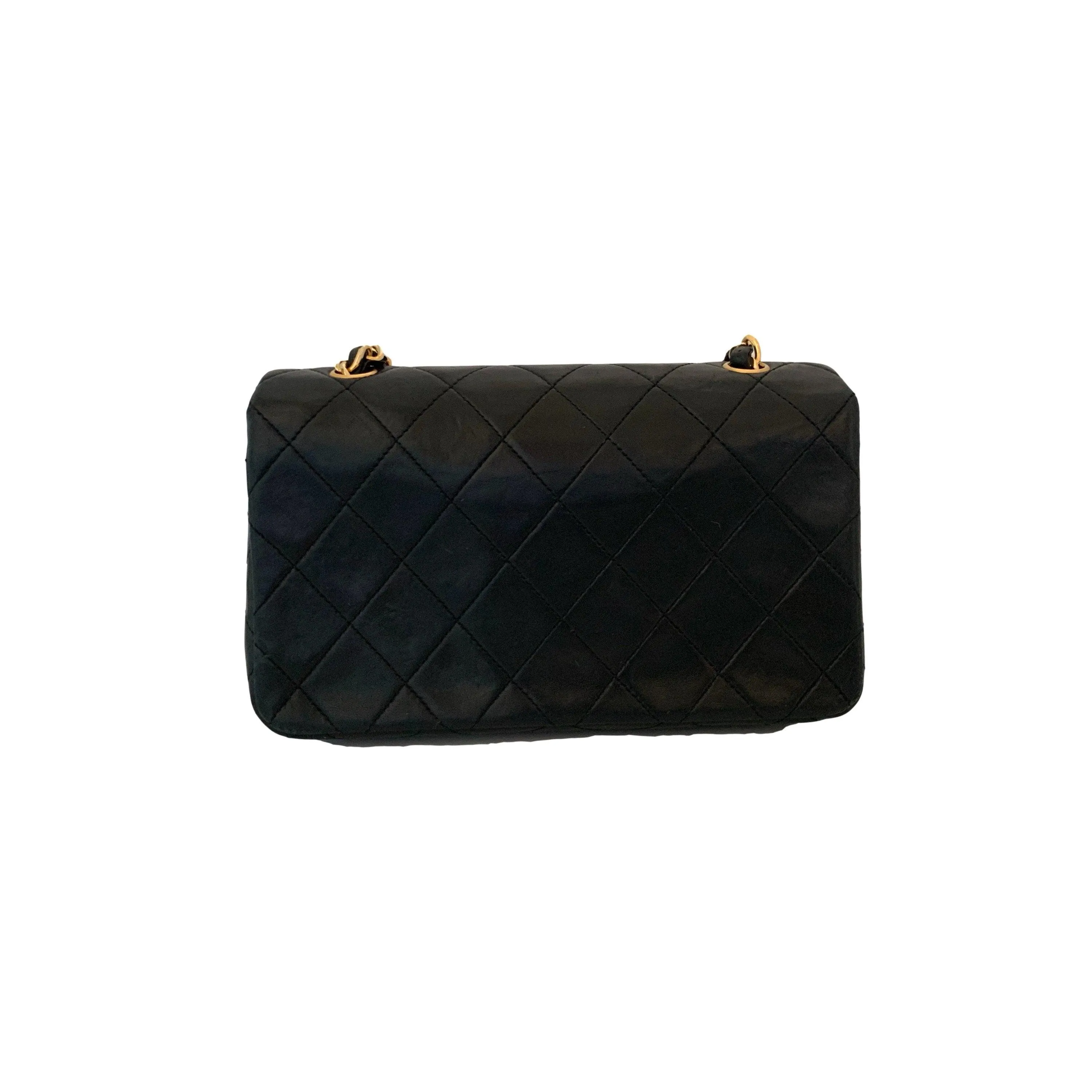 Chanel Black Lambskin Flap Bag