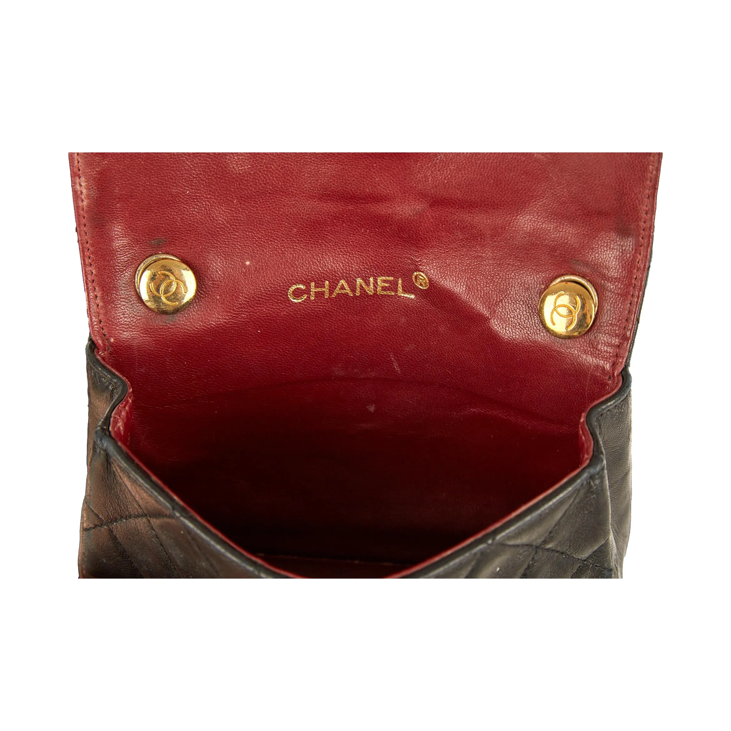 Chanel Black Quilted Mini Flap Bag