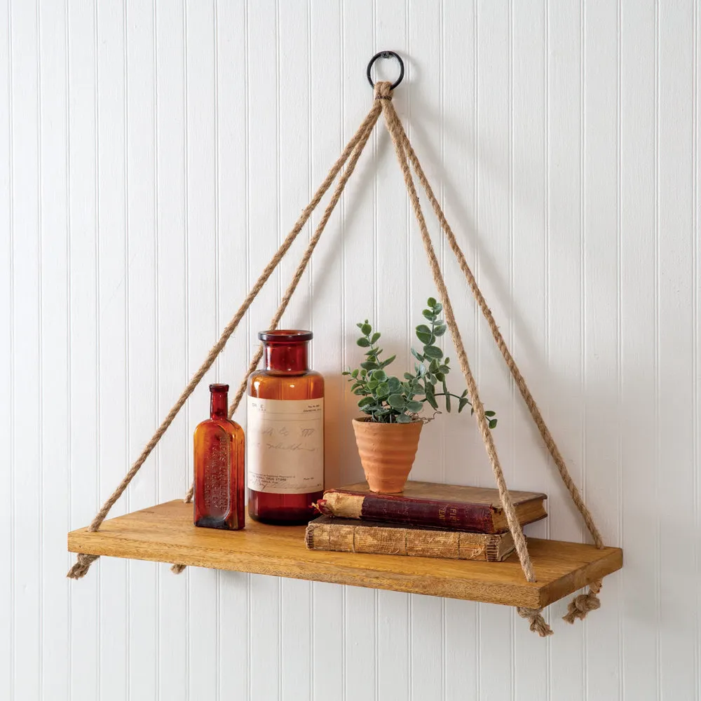 Charming Boho Wall Shelf for Your Cozy Farmhouse Vibe
