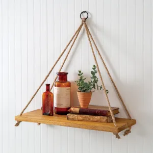Charming Boho Wall Shelf for Your Cozy Farmhouse Vibe