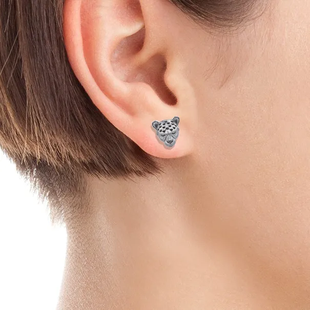 Cheetah Love Earring Studs