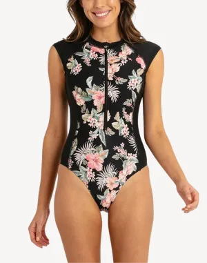 Chile Seasport Cap Sleeve UPF One Piece