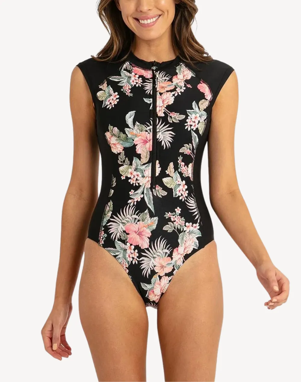 Chile Seasport Cap Sleeve UPF One Piece