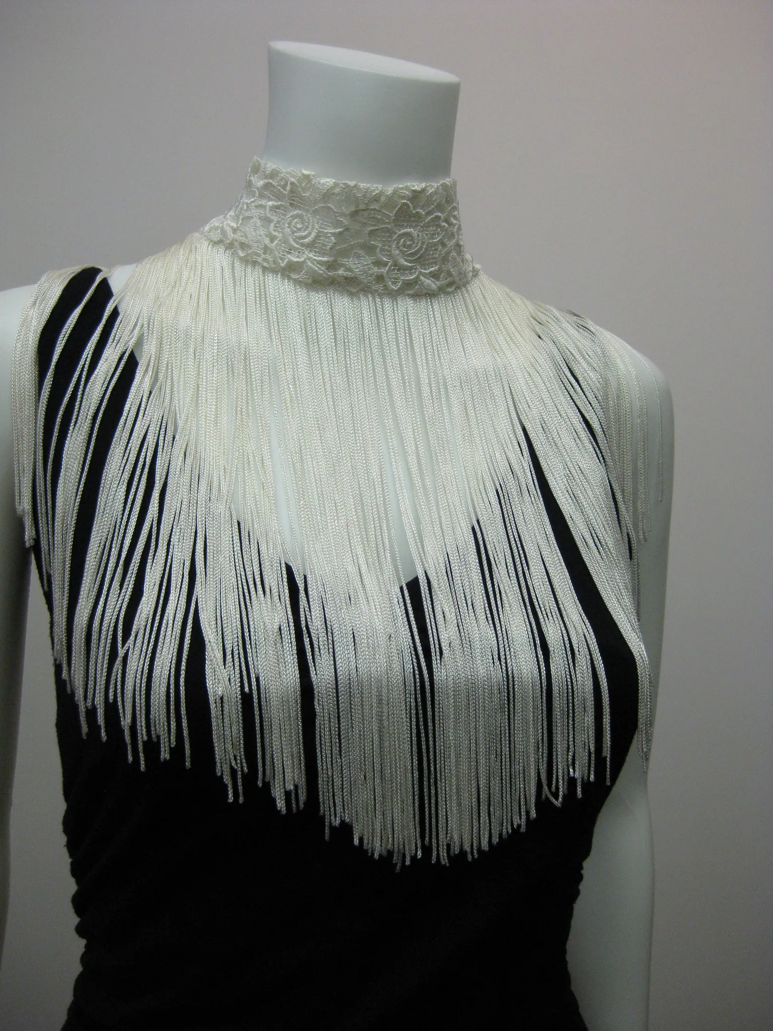 Choker With Fringe
