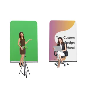 Chroma Green/Customized Design Backdrop for Backgrounds (Size 2m wide x 2.3m high)