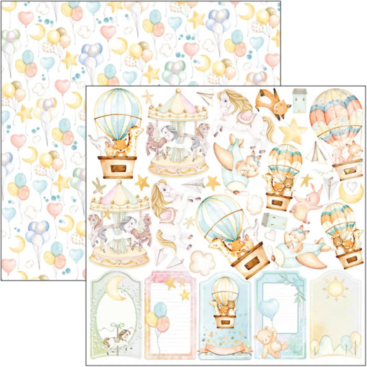 Ciao Bella - 12x12 Patterns Paper Pad - My Tiny World