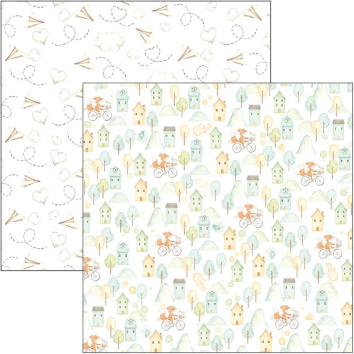 Ciao Bella - 12x12 Patterns Paper Pad - My Tiny World