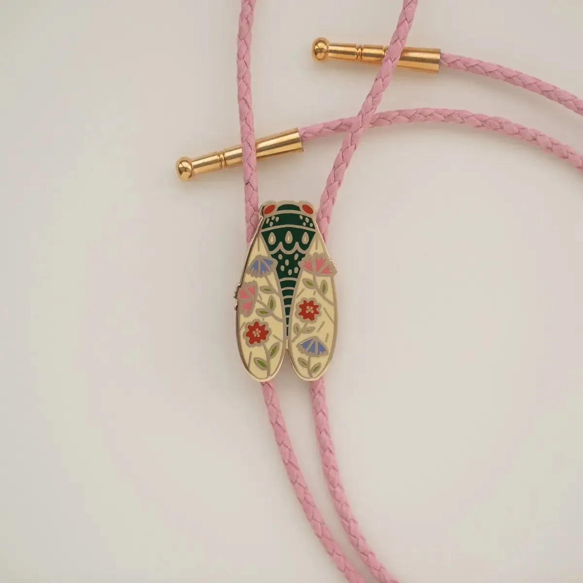 Cicada Bolo Tie // Tiny Deer Studio x Justine Gilbuena Collab