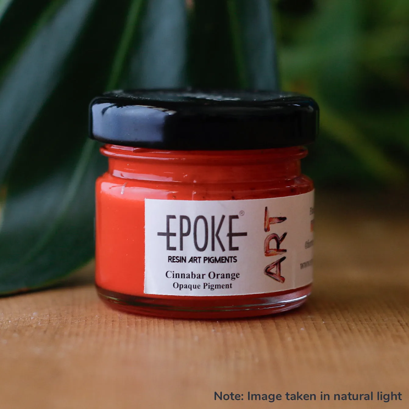 Cinnabar Orange (Opaque) - Mini Pigment Paste -25g