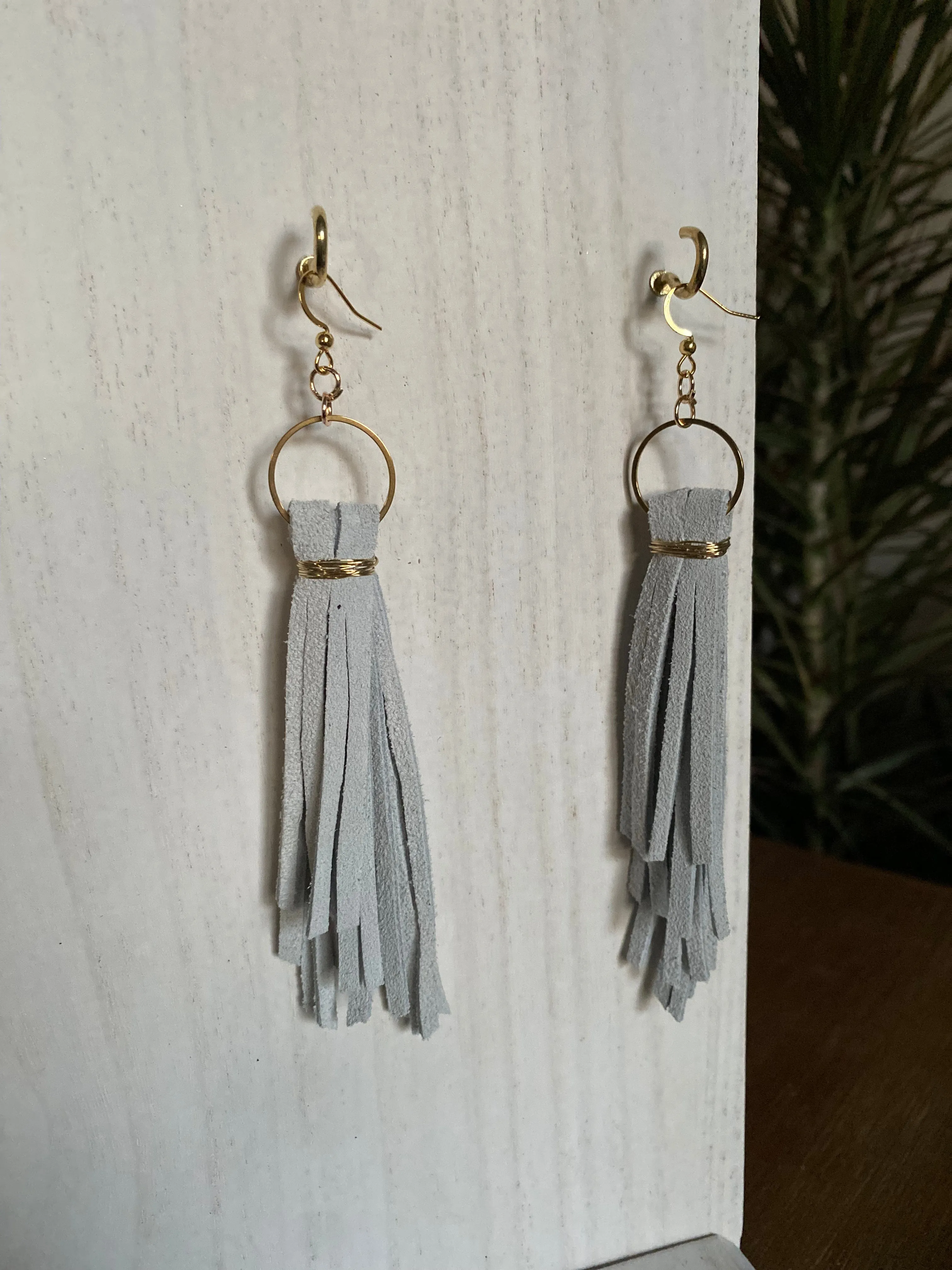 Circle Fringe Earring