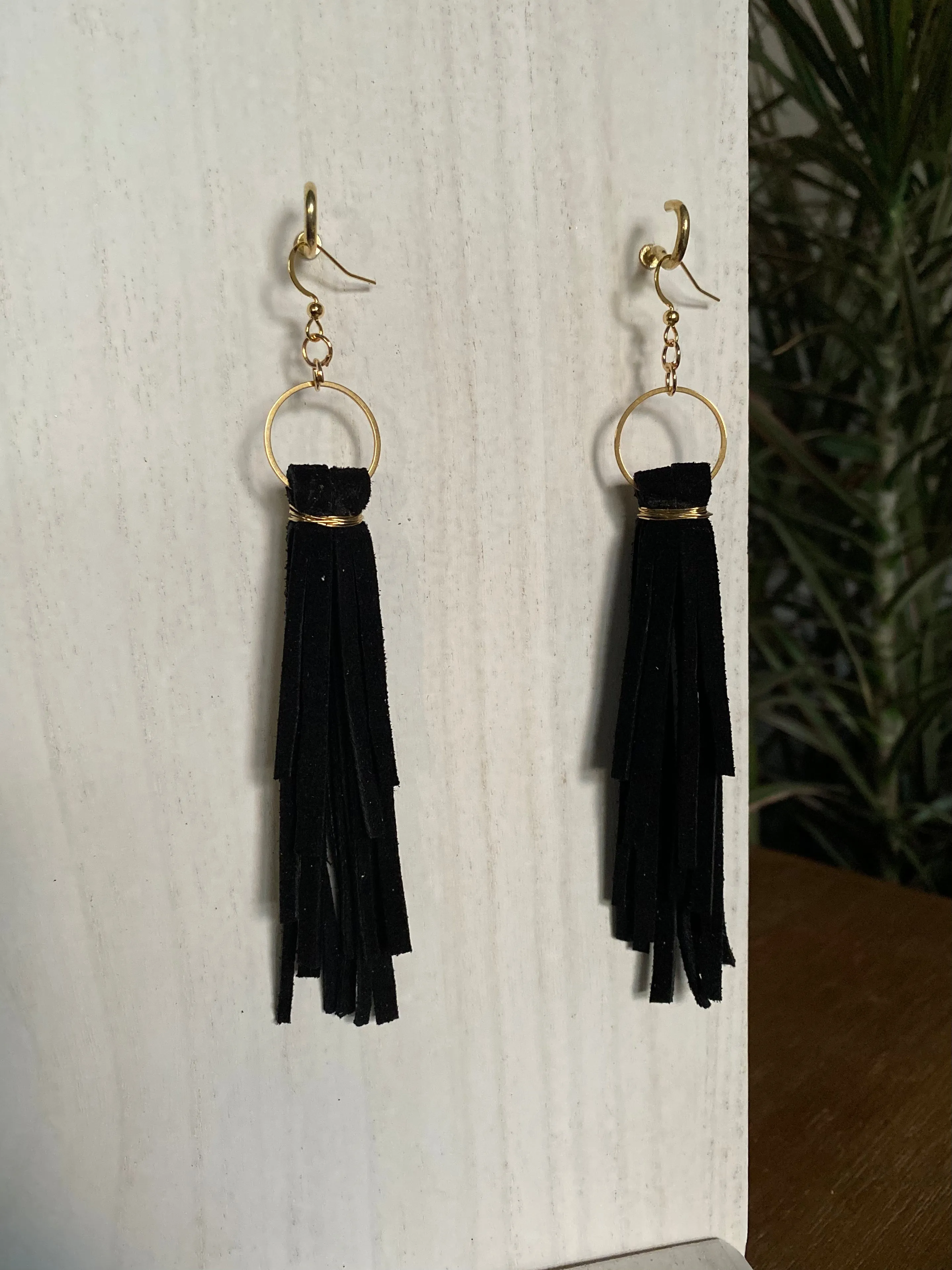 Circle Fringe Earring
