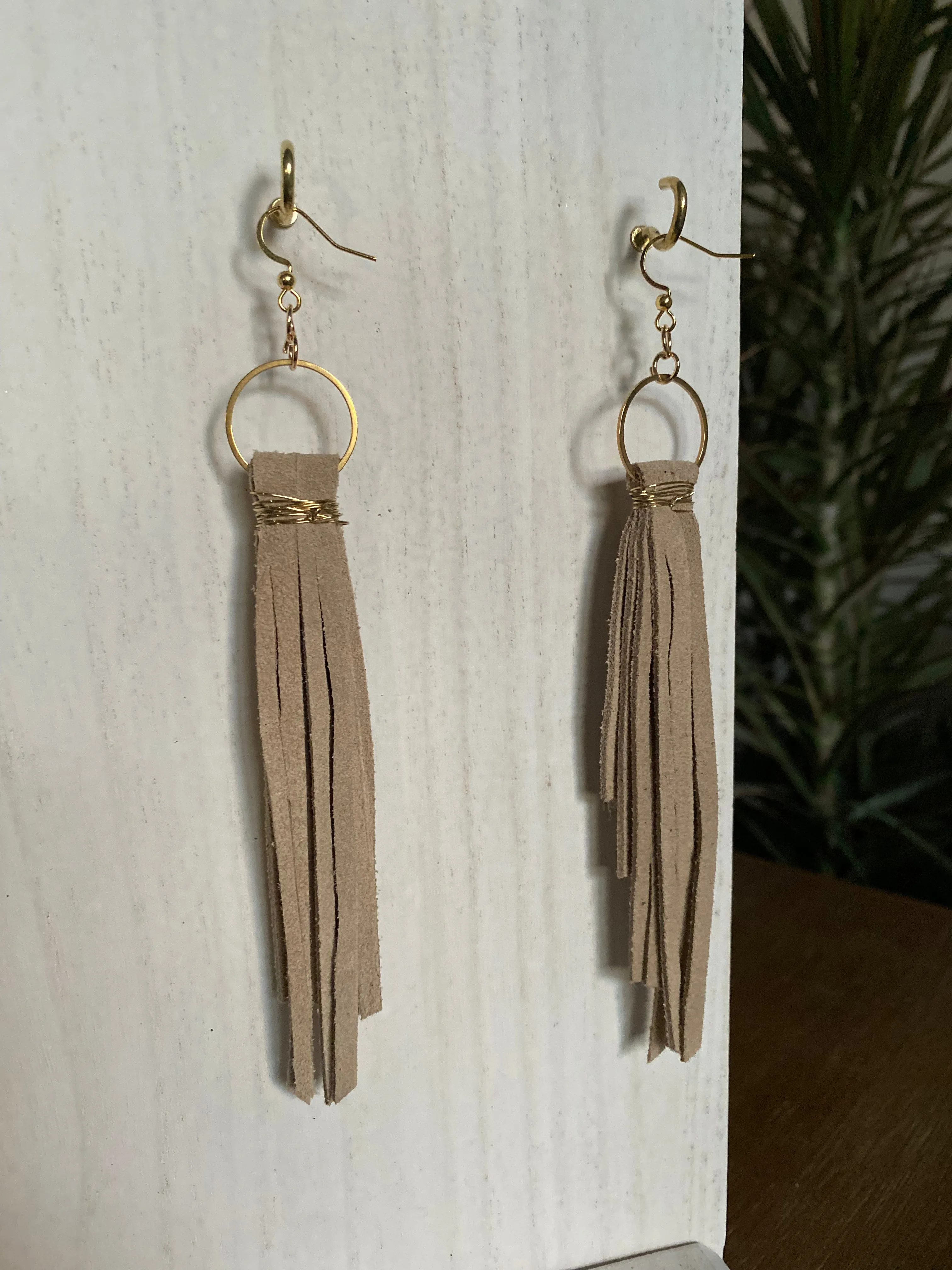 Circle Fringe Earring