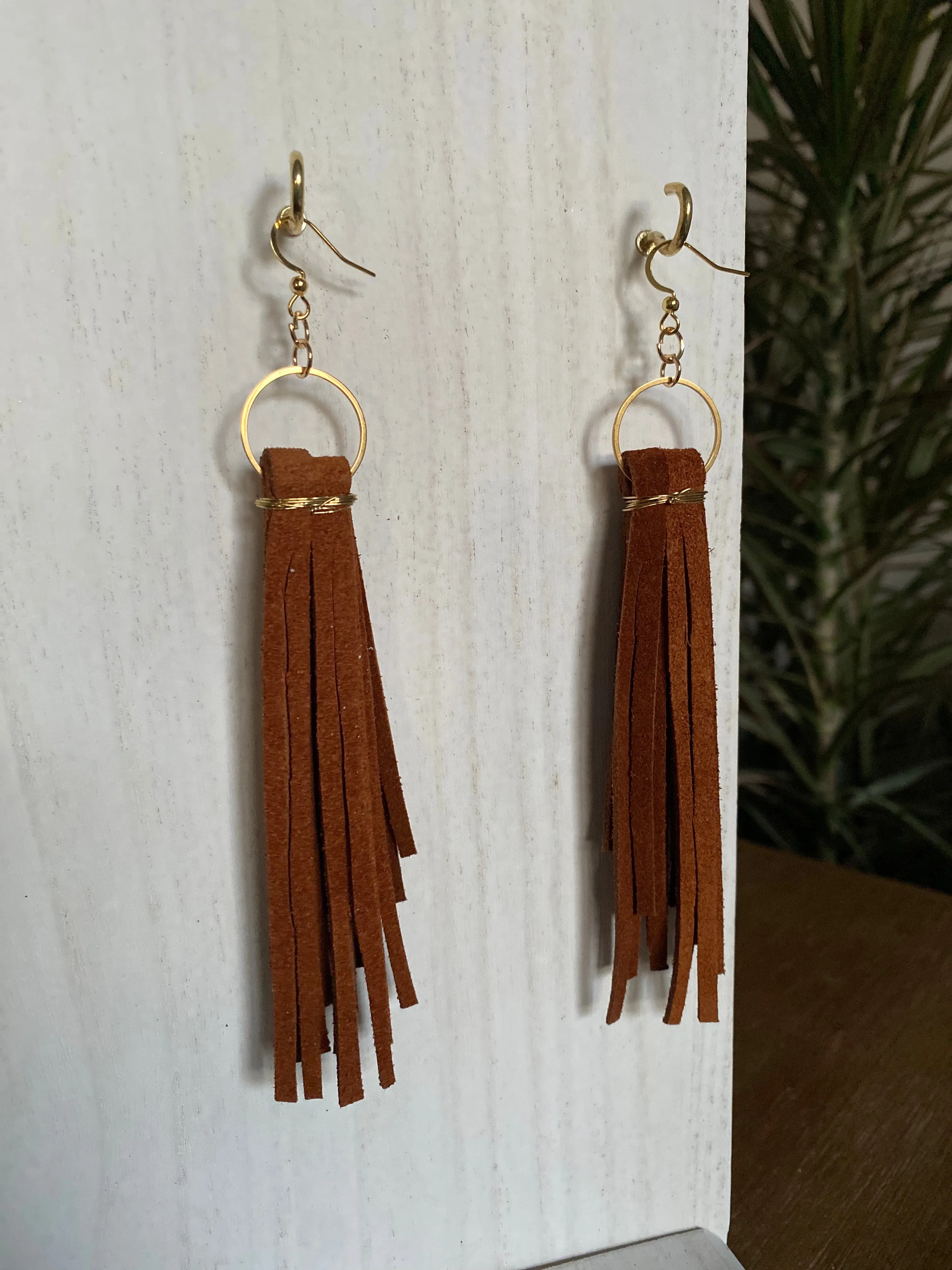 Circle Fringe Earring