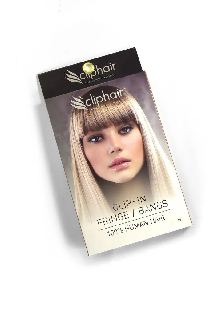 Clip In Fringe - Flaming Ginger (#350)