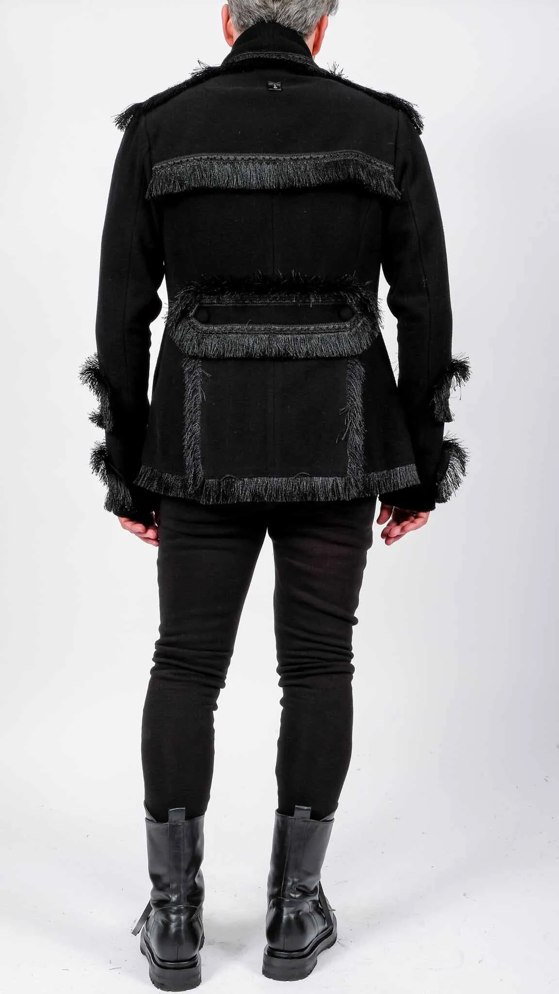 Coat with Fringes