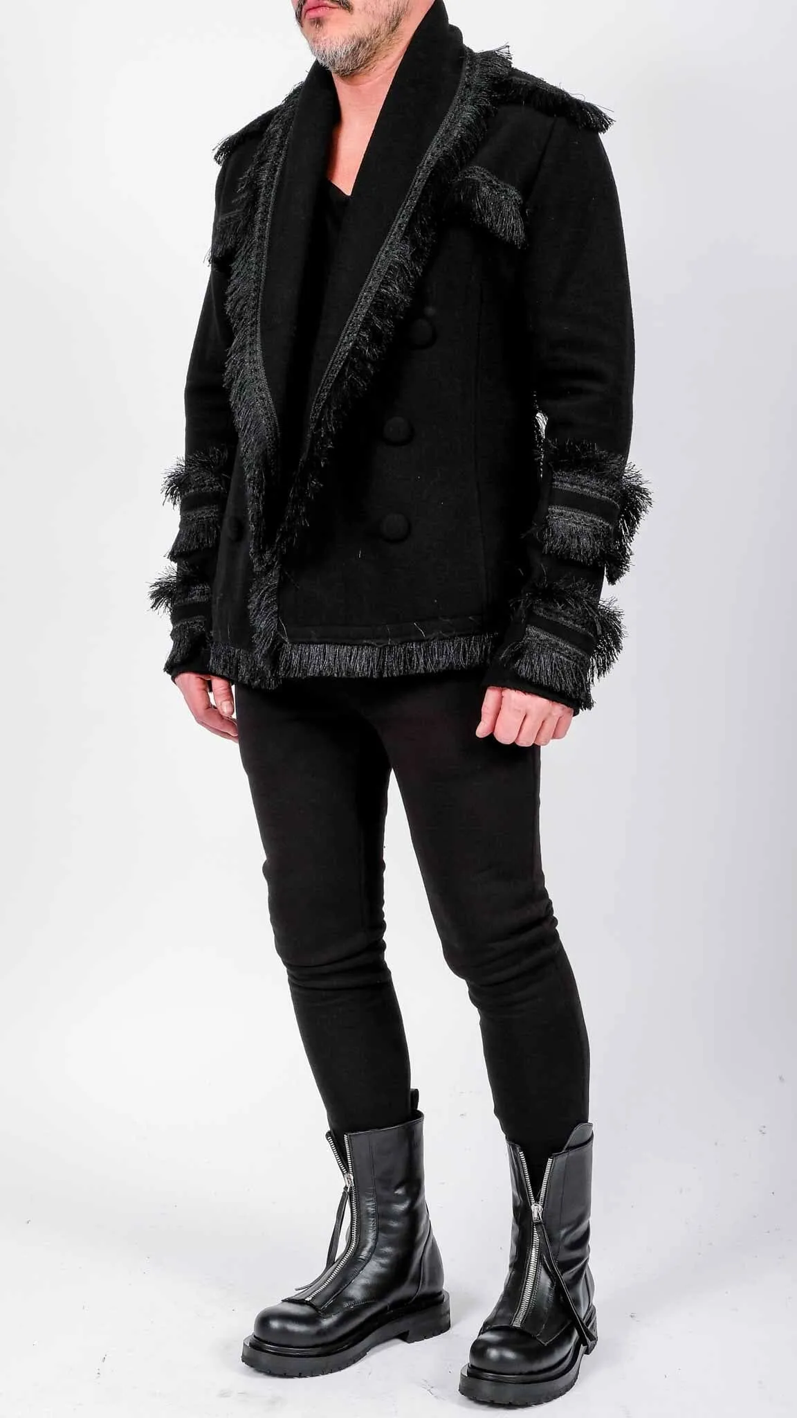 Coat with Fringes
