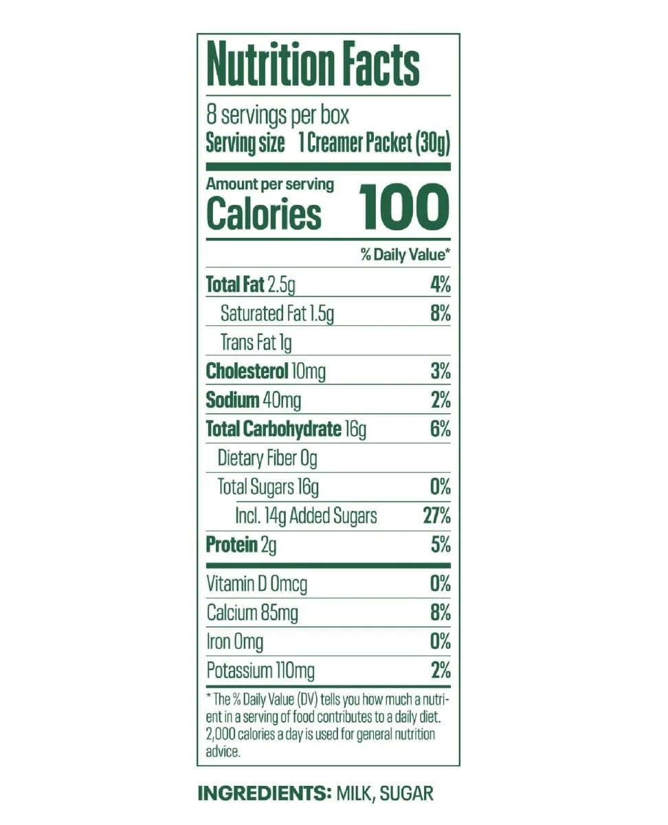 Coffee Classic Creamer Condensed Milk 8 count