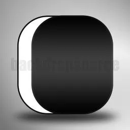 Collapsible Black And White Pop Up Backdrop (1.5m x 2.1m) - Clearance Sale