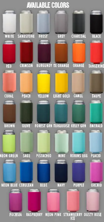 Collapsible Neoprene Koozies