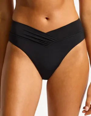 Collective V Front High Cut Bikini Bottom