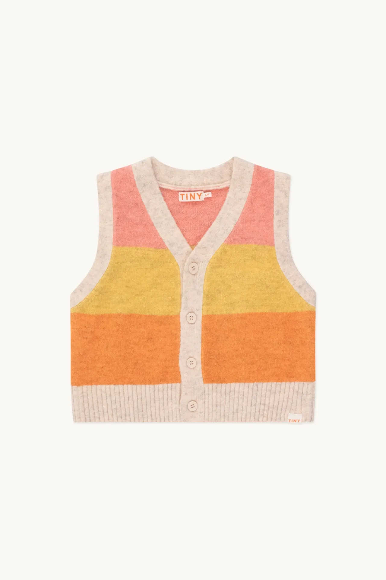 Colour Block Tiny Vest
