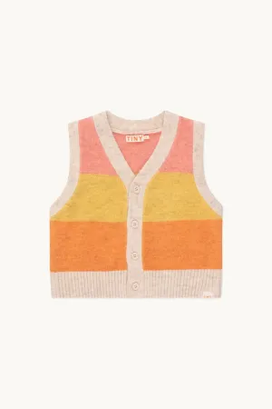 Colour Block Tiny Vest