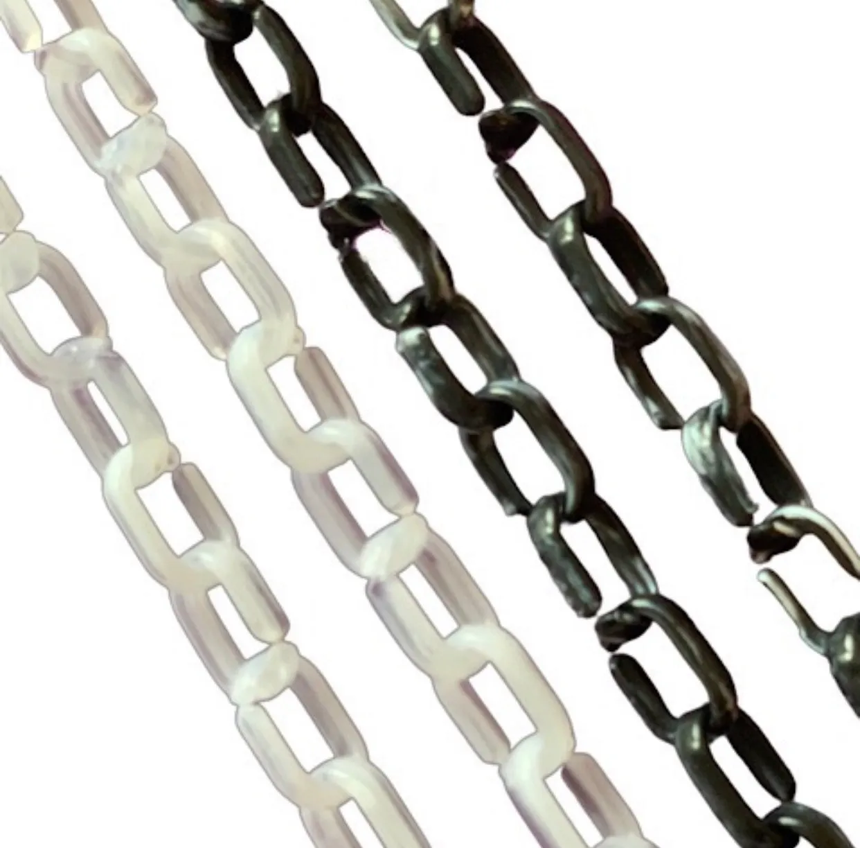 Convertible Carnival Paperclip Chain Face Mask (3 ways)