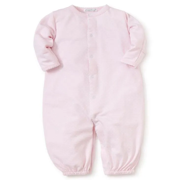 Convertible Gown | Pink w/ White Dots